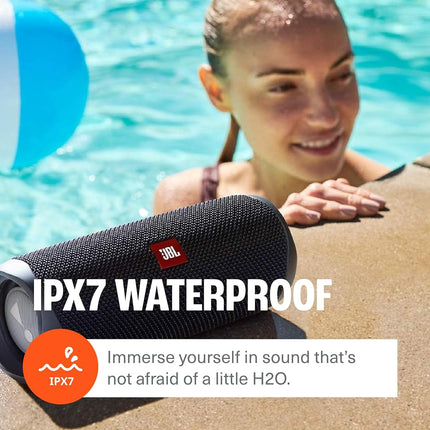 JBL FLIP 5 Waterproof Portable Bluetooth Speaker - Black