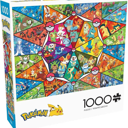 Buffalo Games - Pokemon - Stained Glass Starters -