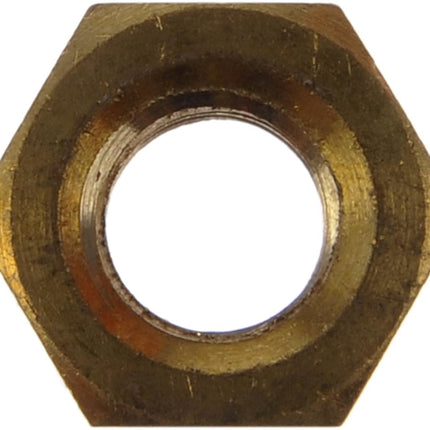 Dorman 680-002 Hex Nut-Brass- 5/16-18 x 1/2 In., 25 Pack Universal Fit