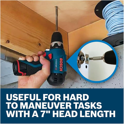 Bosch Power Tools Drill Kit - PS31-2A - 12V, 3/8 Inch, Two Speed Driver, Cordless Drill Set - Includes Two Lithium Ion Batteries, 12V Charger, Screwdriver Bits & Soft Carrying Bag, Blue