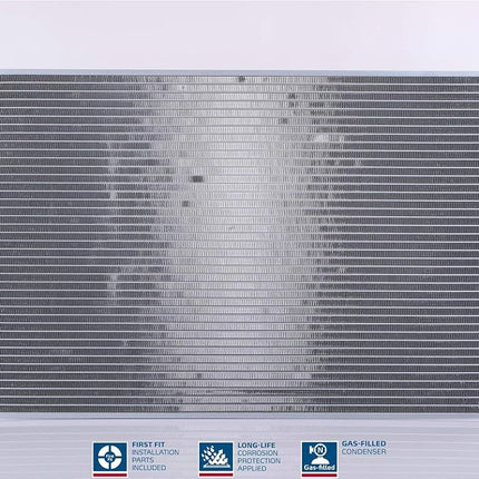 Nissens Air Conditioning Condenser/Receiver Drier Assembly - 941285