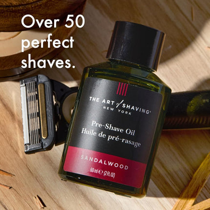 Huile de Pré-Rasage The Art Of Shaving - Huile Essentielle de Santal (Pour Tous Types de Peau) - 60ml
