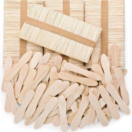 Nuogo 1500 Pcs Wooden Ice Cream Sample Spoons Bulk