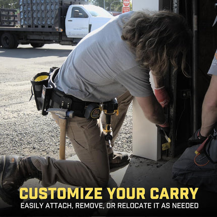 Holstery HammerMaster V2 | Hammer Holder Loop - Clip-On Tool Belt Holster Holds Hammers, Hatchet, or Mallet