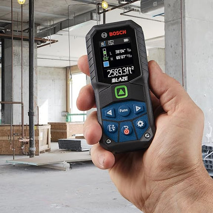 Bosch GLM165-27CGL 165' BLAZE Ergonomic Cordless Green Laser Measure w/Bluetooth