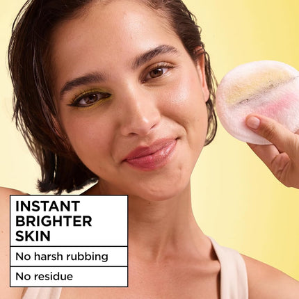 Garnier SkinActive Micellar Water with Vitamin C, Facial Cleanser & Makeup Remover, 13.5 Fl Oz (400mL), 1 Count (Packaging May Vary)