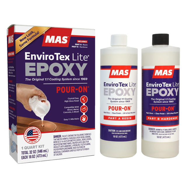 Environmental Technology 32-Ounce Kit Lite Pour-On, High Gloss Finish