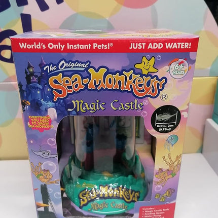 The Original Sea Monkeys - Magic Castle - Grow Your Own Pets Science Kit- Includes Eggs, Food, and Water Purifier (Packaging May Vary)