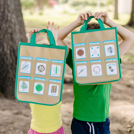Melissa & Doug |Let's Explore Indoor/outdoor scavenger hunt play set| 3 years+