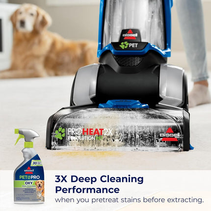 Bissell PET PRO OXY Stain Destroyer for Carpet and Upholstery, 22 oz, 2 Pack, 17739, 22 Fluid Ounces