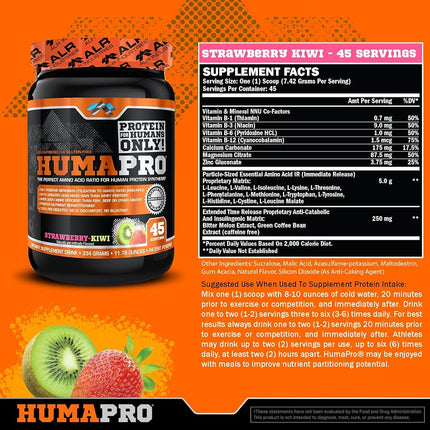 ALR Industries Humapro Powder, Strawberry Kiwi, 334 Gram