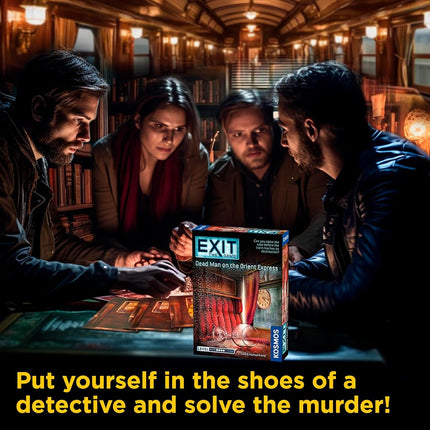 Thames & Kosmos 694029 Exit The Game Dead Man On The Orient Express Family Card Games