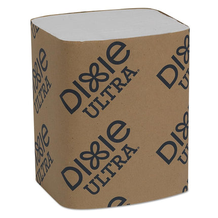 GEORGIA-PACIFIC Dixie Ultra Interfold Napkins White 2-Ply by GP PRO (Georgia-Pacific), 32006, 250 Napkins Per Pack, 24 Packs Per Case