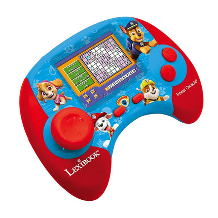 Lexibook, Paw Patrol Power Console - Educational Bilingual Game Console with 100 Activities in English/Spanish, JCG100PAi2