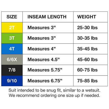 Speedo Kids' Begin to Swim UV Thermal Swimsuit UPF 50