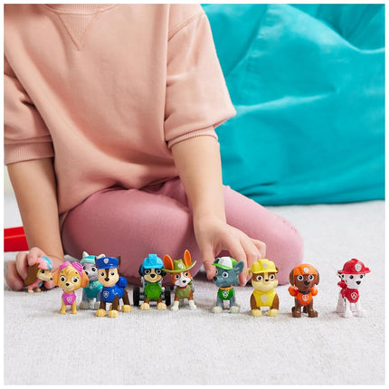 Paw Patrol, 10th Anniversary, All Paws On Deck Toy Figures Gift Pack with 10 Collectible Action Figures, Kids' Toys for Ages 3 and up