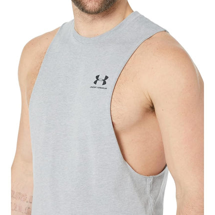 Under Armour UA Left Chest Cut Off Tank