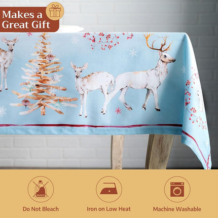 Maison d' Hermine Table Cloth Rectangle Table Reusable 100% Cotton 60"x120"