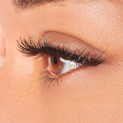 KISS So Wispy False Eyelashes Multipack in Style Pompadour, Volume & Curl Lash Extensions Look, Cruelty Free Synthetic Lashes, Crisscross Pattern, Reusable and contact lens friendly, 5-Pair