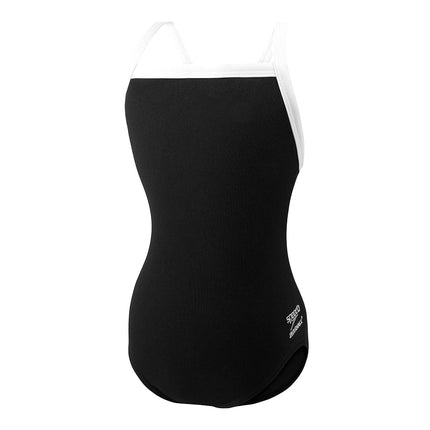 Speedo Girls' Swimsuit One Piece Endurance+ Flyback Solid Youth Team Colors