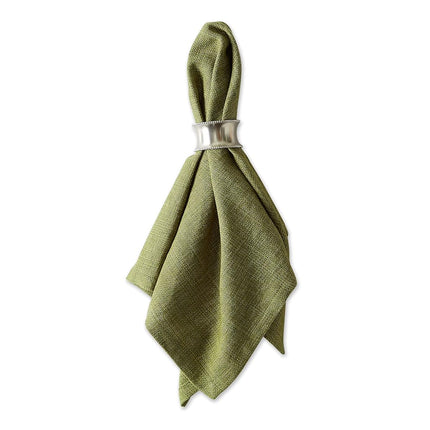DII Tabletop Collection, Cotton, Olive Green, 20" x 20" (Set of 6)