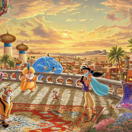 Ceaco - 4 in 1 Multipack - Disney - Thomas Kinkade - (4) 500 Piece Jigsaw Puzzles