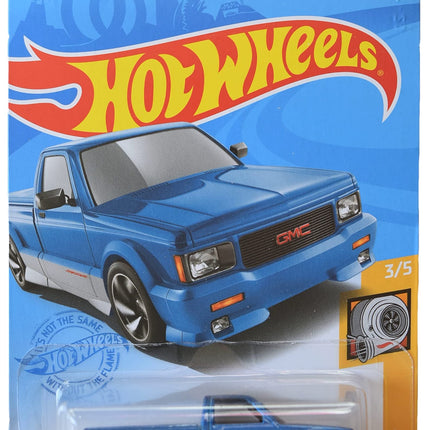 Hot Wheels '91 GMC Syclone, [Blue] 92/250 Turbo 3/