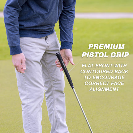 GoSports Classic Golf Putter - Tour Blade Design with Premium Grip and Milled Face - Right Handed 35 Inch