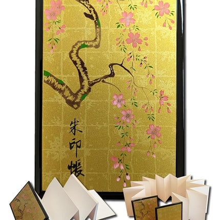 Japanese Goshuincho Stamp Book [Accordion Style] -