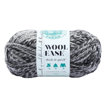 Lion Brand Yarn Wool-Ease Thick and Quick Yarn, Ac