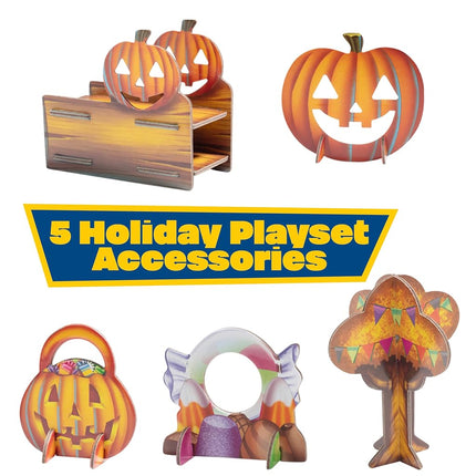Pokémon 2024 Halloween Countdown Advent Calendar for Kids, 16 Gift Playset - 13 Days of Reveal with 11 Toy Character Figures & 5 Accessories - Pikachu, Eevee, Meowth & More - 4.5" Deluxe Action