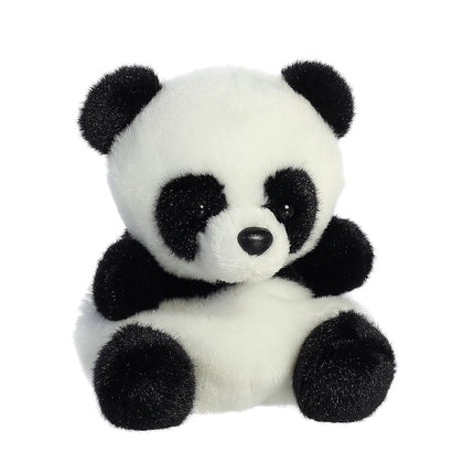 Aurora Adorable Palm Pals Bamboo Panda Stuffed Animal - Pocket-Sized Fun - On-The-Go Play - White 5 Inches
