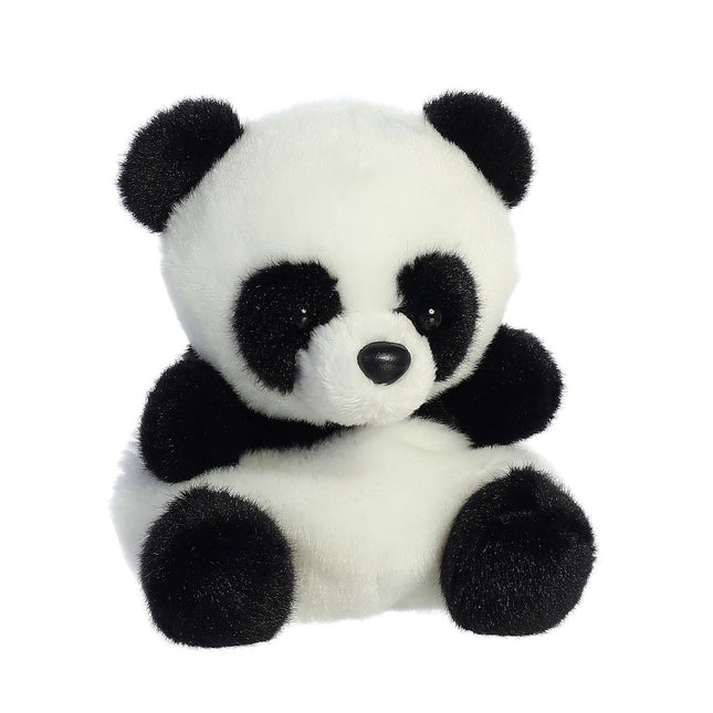 Aurora Adorable Palm Pals Bamboo Panda Stuffed Animal - Pocket-Sized Fun - On-The-Go Play - White 5 Inches