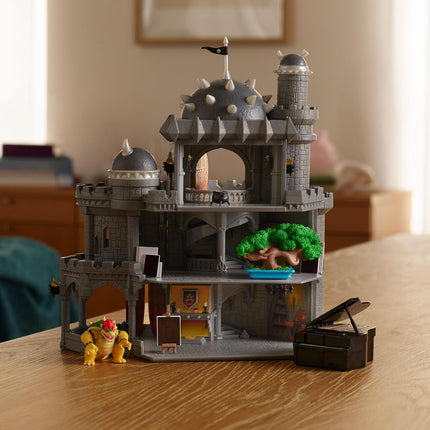 The Super Mario Galaxy Movie Bowser Castle Playset with 4cm Figure
