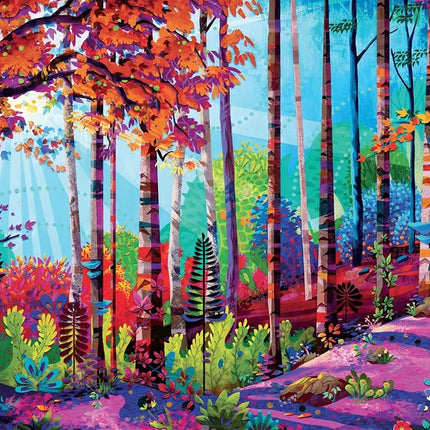 Buffalo Games - Redina Tili - Woodland - 1000 Piece Jigsaw Puzzle for Adults - Challenging Puzzle Perfect for Game Nights - Finished Size is