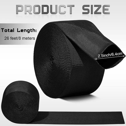 Hanaive 26 ft Nylon Hydraulic Hose Protector Sleeve Tig Torch Cable Cover Black Protective Cover Hose Sheath Hydraulic Wrap Cutting Wire Sheath Sleeve Management Wrap for Cord Tig(2.5 Inch Id)