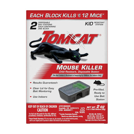 Tomcat 0371510 Tier 3 Disposable Mouse Bait Statio