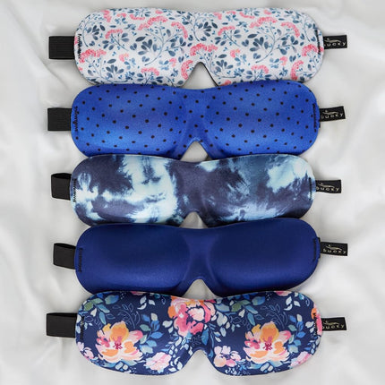 Bucky 40 Blinks No Pressure Printed Eye Mask for Travel & Sleep, Pink Arabella, One Size, Pink Arabella, 1 Count (Pack of 1), 40 Blinks No Pressure Eye Mask for Travel & Sleep