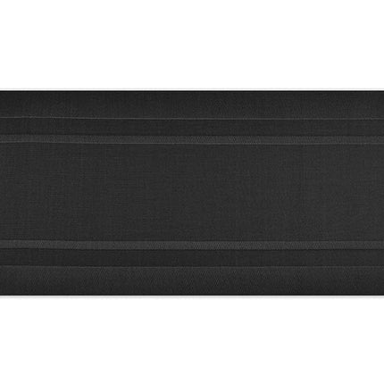 DII Woven Indoor Outdoor, Polyvinyl Chloride (PVC), Black, Table Runner, 14x72
