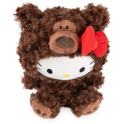 GUND Sanrio Hello Kitty Philbin Teddy Bear Plush Toy, Premium Stuffed Animal for Ages 1 and Up, Brown, 10�