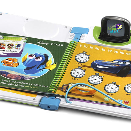 LeapFrog Leapstart Activity Book 3D Pixar Math in Action with Listening Skills