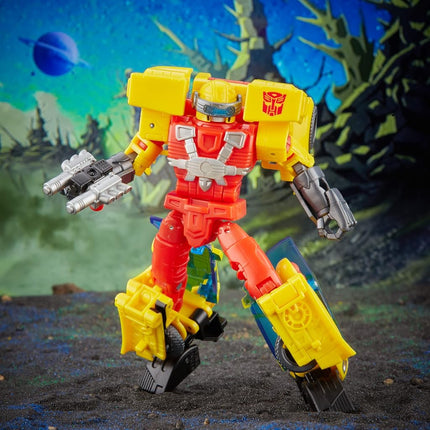 Transformers Legacy Evolution Deluxe Armada Universe Hot Shot 5.5” Action Figure