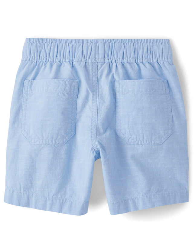 The Children's Place Boys' Cotton Pull on Jogger Shorts, Whirlwind, 14
