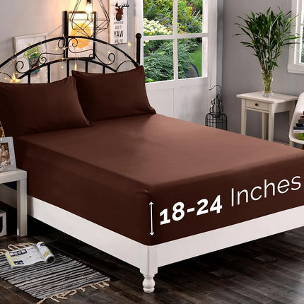 Elegant Comfort 1500 Premium Quality Fitted Sheet 
