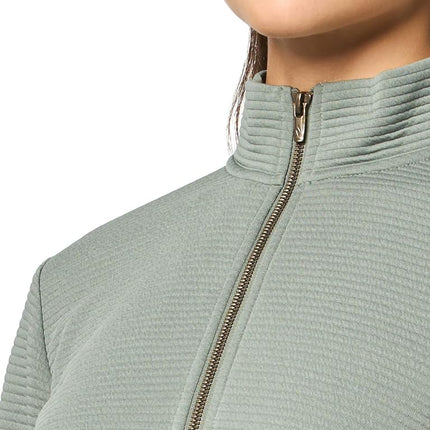 Skechers Women's Cozy Fit Ottoman Jacket, Green, XS