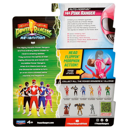 Mighty Morphin Power Rangers Auto-Morphin Pink Ranger by Playmates Toys