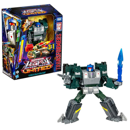 Transformers Legacy United Leader Class Overcharge Action Figure