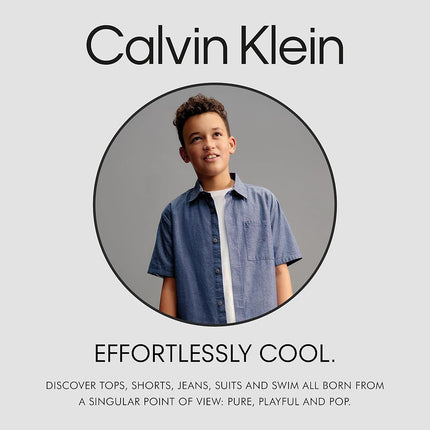 Calvin Klein T-Shirt, Hemisphere Blue, 18-20