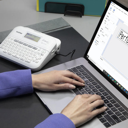BROTHER P-Touch PT-D410 Home/Office Advanced Label Maker | Connect via USB to Create and Print on TZe Label Tapes up to ~3/4 inch