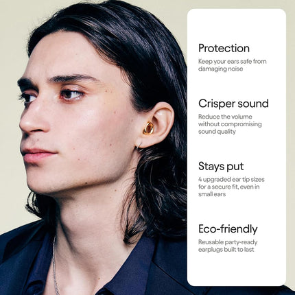Loop Experience 2 Ear Plugs - Stylish Certified Hearing Protection